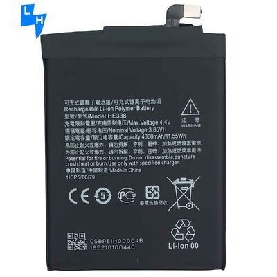 ノキア用の強力なバッテリー ノキア2 TA-1035 TA-1029 HE338 4000mAh リチウムイオンバッテリー
