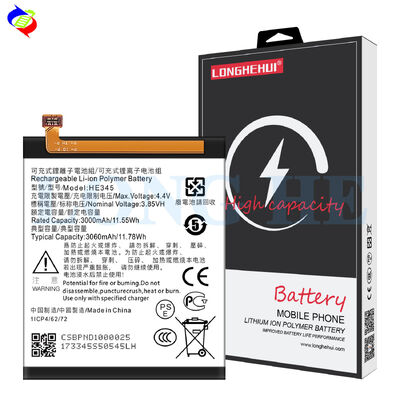 3060mAh 3.85V デュアルIC 保護 リチャージ可能なリチウムイオンポリマーバッテリー ノキア61