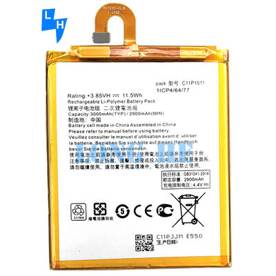 3000mAh C11P1511 バッテリー ASUS Zenfone 4 セルフィー ZD553KLZB553KL XOOLD X0OLDB バッテリー