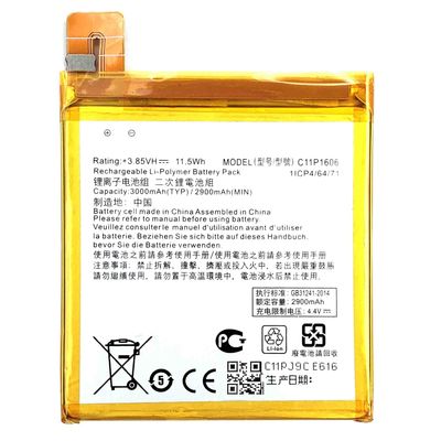 携帯電話 バッテリー 3000mAh 3.85V Zenfone 3 Laser 5.5 ZC551KL ズーム ZX551ML Z01BDC