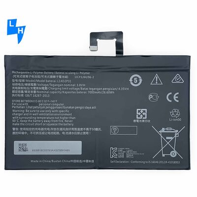 コード付け リチャージ可能な 7000mAh L14D2P31 A7600-F タブバッテリー