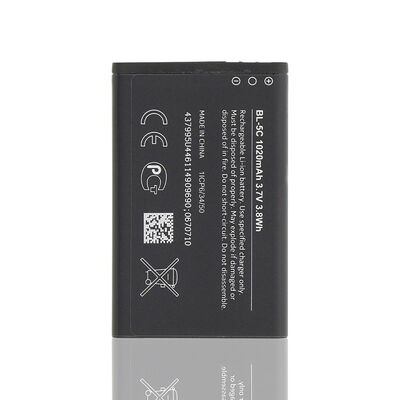 ノキア BL-5C C2-01 1020mAh 2700 2610 3100 3120 3650 5130 6030用の互換性のあるバッテリー