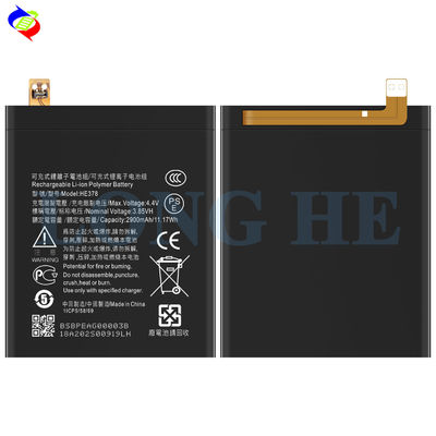 黒い充電電池 ノキア 3.1 A TA1140 の必需品
