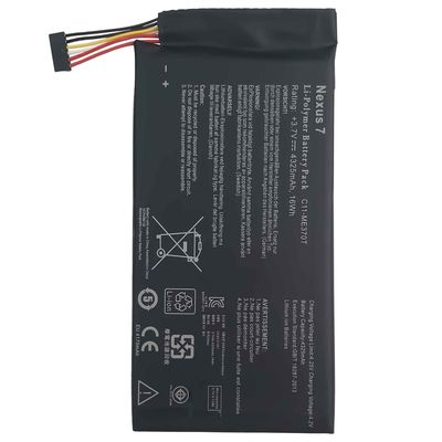 OEM C11-ME370T ASUS Google Nexus 7 T00D PF500JL用の携帯電話バッテリー