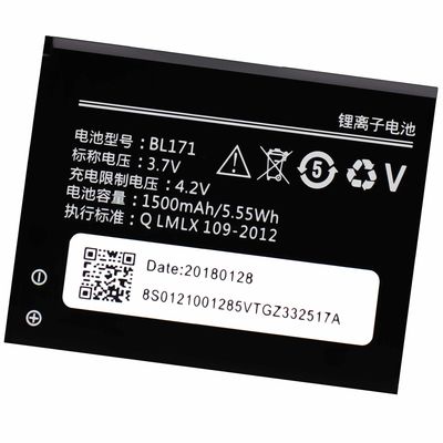 BL171 レノボ ロックスター A319 A60 A65 A368 A390T A356 A370E A376 携帯電話用のバッテリー
