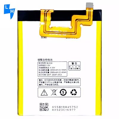 500PCS DOM ホワイト BL216 3.8V 10307mAh ビーブ Z K6 X910 K910/E リチウムバッテリー交換