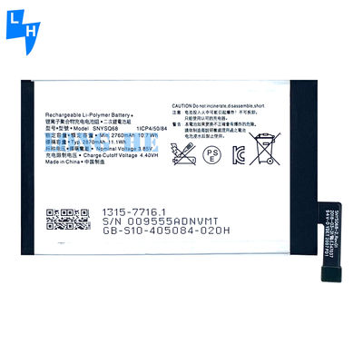 Sony Xperia 10 3113 3123 4113 4193 デュアルIC保護用のSNYSQ68の交換バッテリー