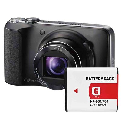 NP-BG1/FG1 カメラバッテリー ソニー DSC-T20/W HX10 H70 WXI/B W170 W220 W230 W290 DSC-W300 DSC-H50B