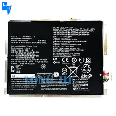 レノボ アイデアパッド S6000 A1000 A3000 ノートパソコン用の充電電池 L11C2P32 3.7V 23WH