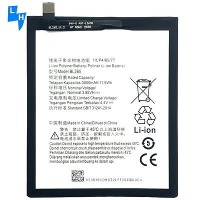 価格で Moto M XT1662 XT1663 BL265 の 2800mAh モバイル バッテリー