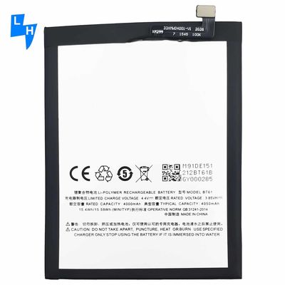 白色4050mAh BT61携帯バッテリー MEIZU M3 Note 3 完璧な交換