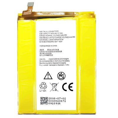 3400mAh 3.85V 携帯電話バッテリー ZTE グランド X マックス 2 Z981 Z988 Li3934T44P8h876744