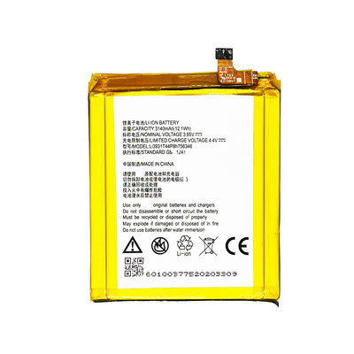 ダブルIC 保護 3140mAh リチャージ可能な Li3931T44P8h756346 バッテリー ZTE Axon 7 ツールセット