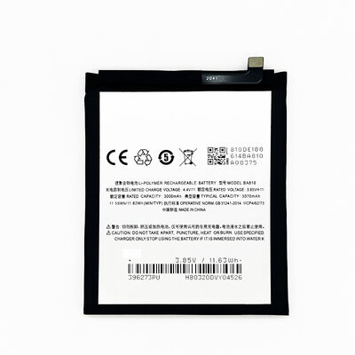 MEIZU M8C M810H M810L 携帯電話バッテリー 4.4V 3070mAh 再充電可能なリチウムポリマー