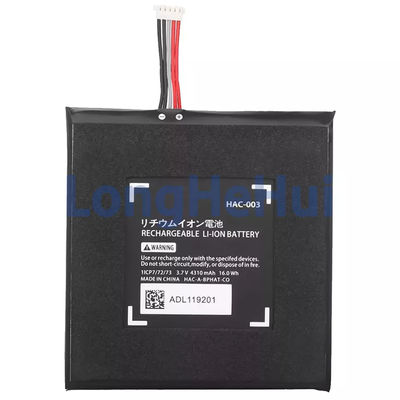 技術的なダブルIC保護 4310mAh スイッチゲームパッドアクセサリー用の内部バッテリー