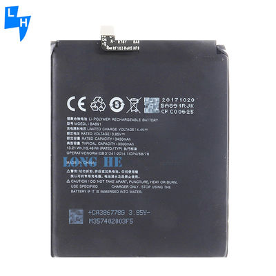 BA891 3500mAh 3.85V リチウムイオンポリマーバッテリー メイズー 15プラス 15 メイラン 15プラス