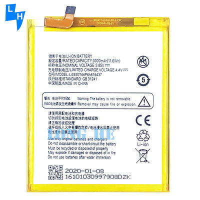 100% ZTE Blade X Z965 3000mAh Li3930T44P6h816437 交換バッテリーに対応する