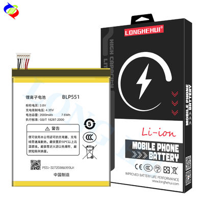 リチウムイオンリチウムポリマーバッテリー BLP551 2000mAh 3.8V OPPO R809T R819T R809 R819 検索 2 携帯バッテリー交換