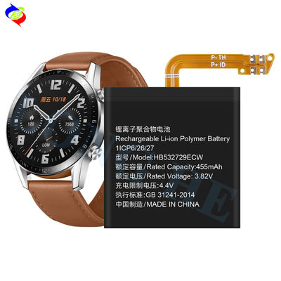 OEM バッテリー HB532729ECW 455mAh 46MM バッテリー ハワイウォッチ GT2 GT 2 スマートウォッチ 46MM バッテリー