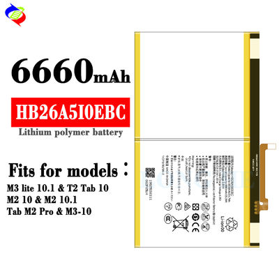 6660mAh HB26A5I0EBC MediaPad M3 Lite 10 タブバッテリー フエイト MediaPad T2 10.0 Pro バッテリー
