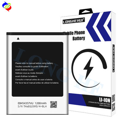 EB454357VU 1200mAh 携帯電話のバッテリー サムスン ギャラクシー ウェーブ Y ラフleur エディション S5360 S5380