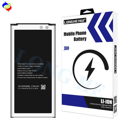 2100mAh EB-BG800BBE EB-BG800CBE サムソング S5 ミニ G800F G800A G800HQ用の携帯電話バッテリー